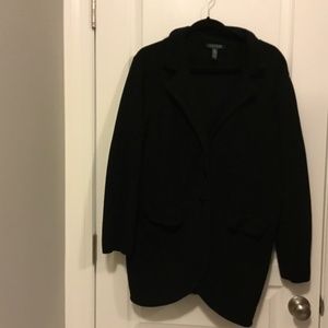 Ralph Lauren Black Knit Blazer - Plus Size - 2x